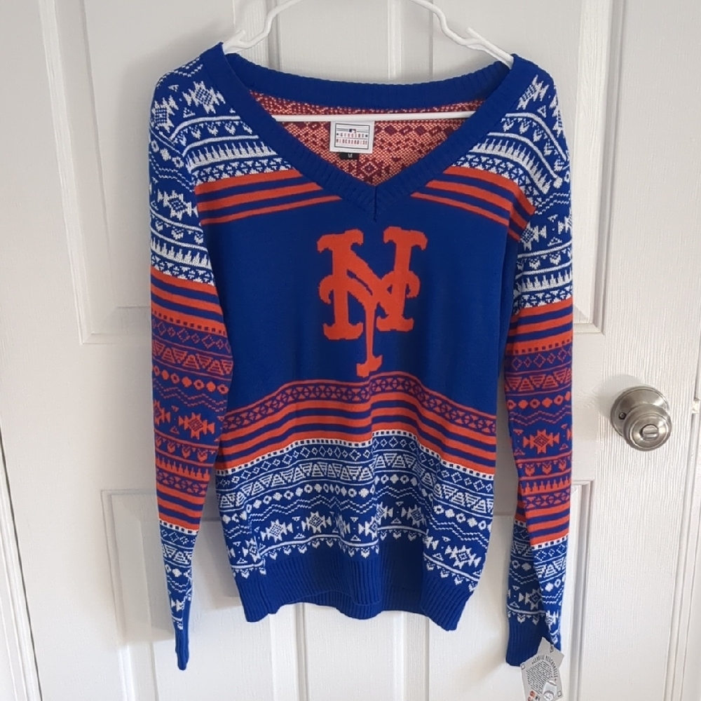Womens New York Mets Sweater NWT
